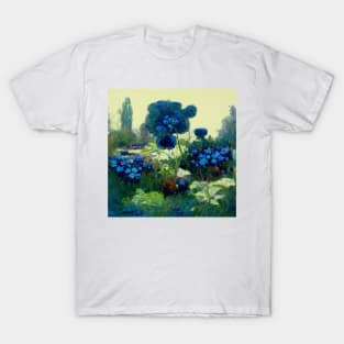 In the blue gardens T-Shirt